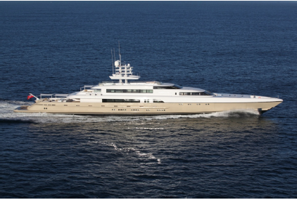 Image for article 77m motoryacht 'Smeralda' delivered to new owner